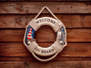 Welcome on board ring
